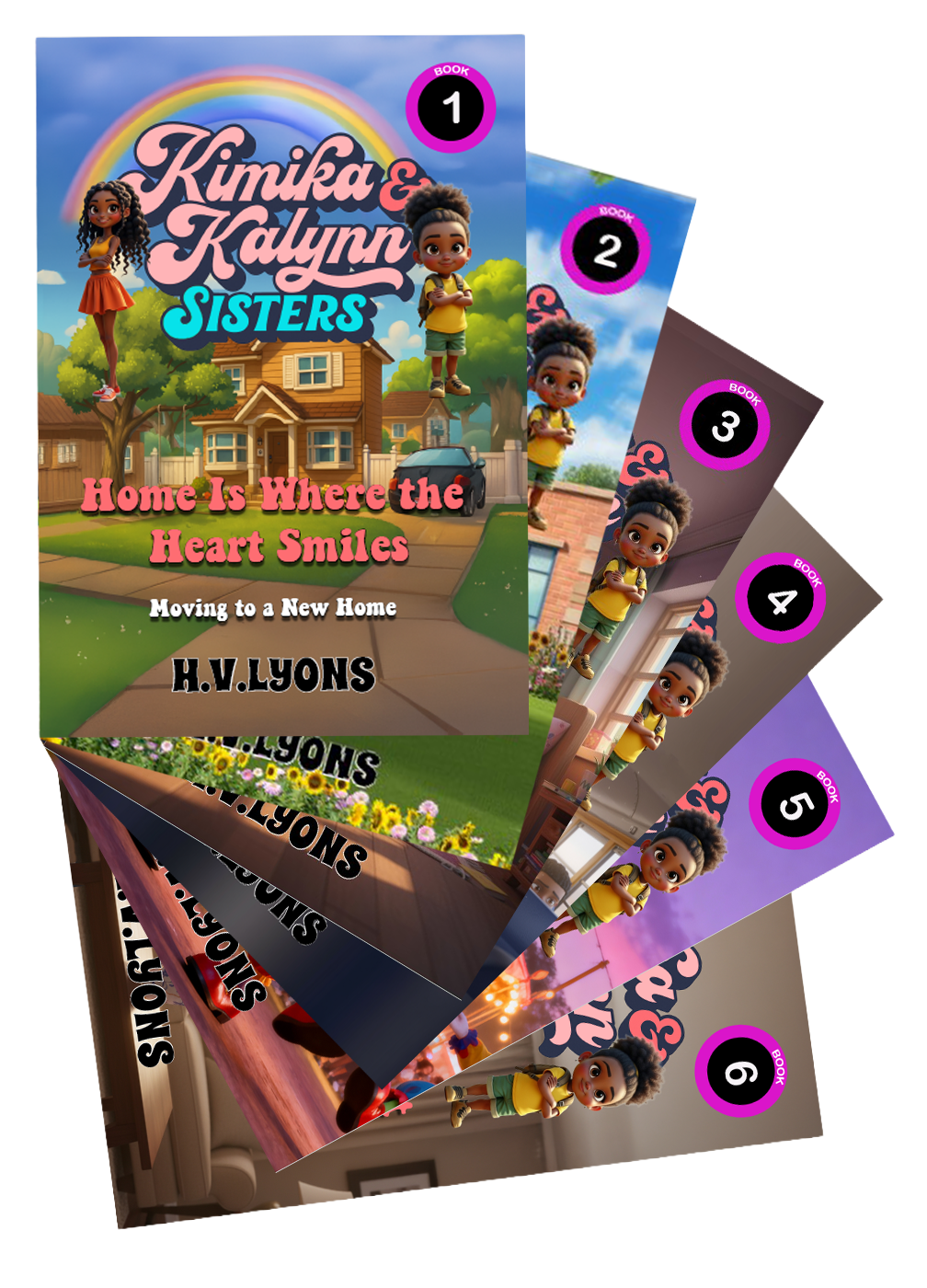 Kimika & Kalynn book spread